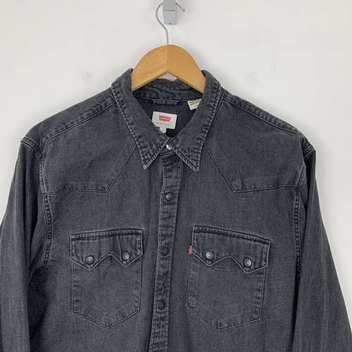 Levi cone denim shirt mens - denim,