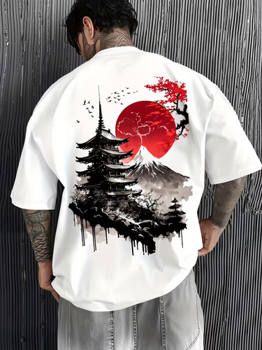 Men nature mountain sunset - men's,