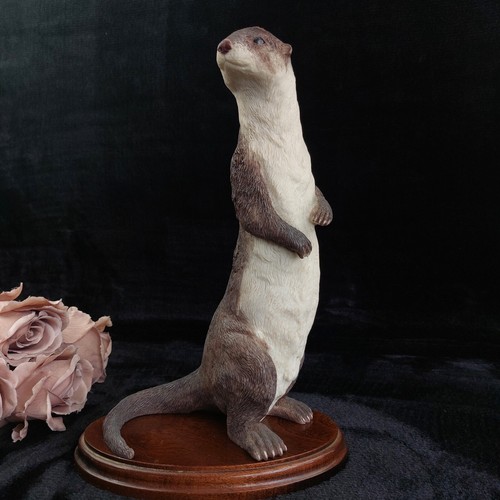Large standing otter wildlife - standing,