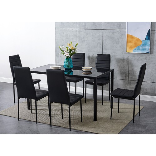 Black grey white - black/grey/white, dining