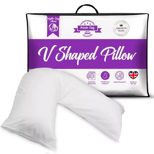 Shaped pillow extra - v,