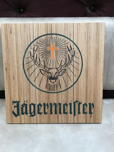 Resin ply jägermeister - ‘n,