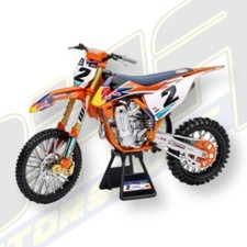 Red Bull KTM Factory Racing #2 SXF Motocross Bike Diecast Model Toy 1:6 NewRay