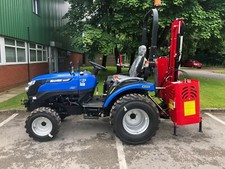 Solis 26 HST Tractor (industrial tyres) and Winton Hedgecutter - £16013 + VAT