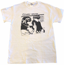 Sonic youth goo white shirt - sonic,