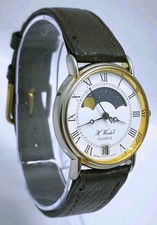 Vtg 1980s H. Windsor Moonphase