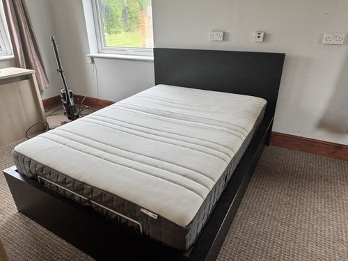 Ikea malm double ottoman bed - ikea,