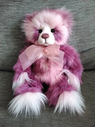 Charlie bear rose - rose, moon