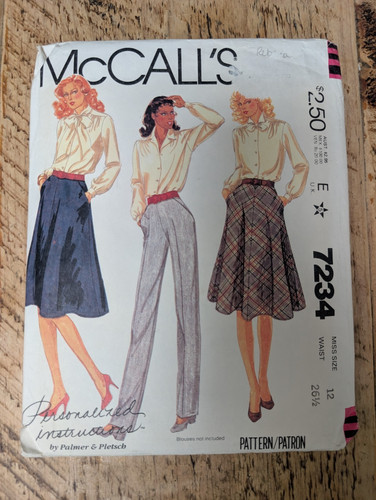 Mccalls 7234 vintage ladies - mccalls,