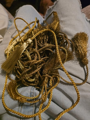 Vintage italy curtain - italy, tie