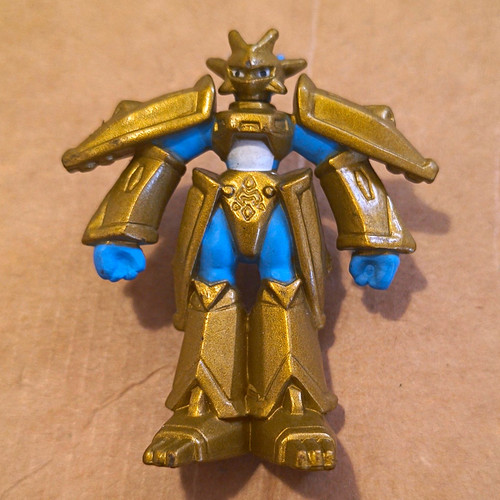 Digimom gold blue armoured - digimom,