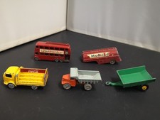 M568-MATCHBOX LESNEY LOT OF FIVE MODELS INC SCAMMELL QUARRY TRUCK