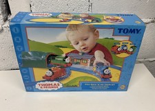 Thomas And Friends Vintage Pull Back N Go Train Track Play Set - TRACK SET ONLY 