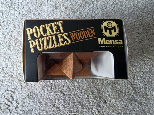 Mensa wooden pocket puzzle - mensa,