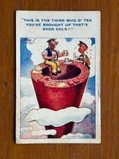 Vintage 1953 Comic Postcard -