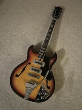Tiesco Hollowbody 60s Guitar