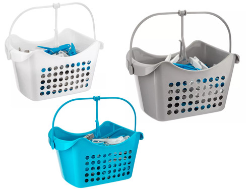Plastic peg basket pegs - plastic,