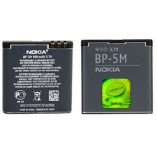 Genuine Nokia BP-5M Battery for 5610 5700 6220 6500 7390 6110 Navigator 8600