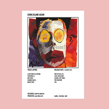 Indie Britpop Posters Album Art Poster Rock  90's to Now Loads to choose A3 / A4