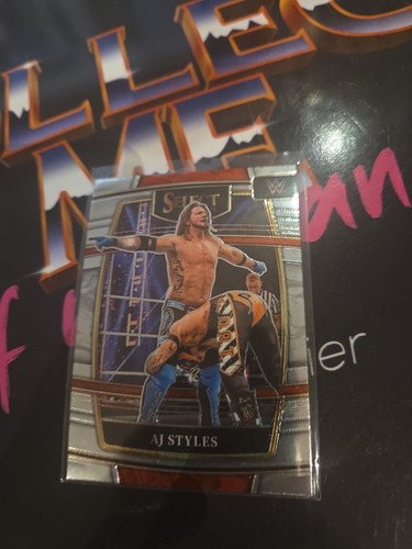 Panini select wwe - panini, aj