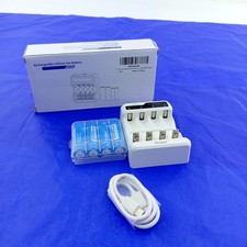 Kratax 1.5V AA Rechargeable Lithium Batteries, 4Pack 3500mWh High Capacity Doub