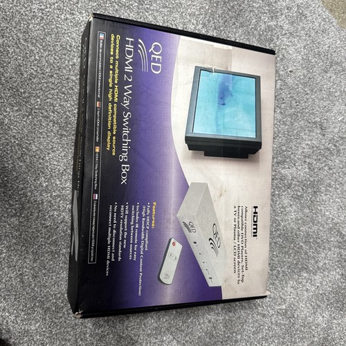 Qed hdmis hdmi 2 way - a-hdmis/2, 2-way