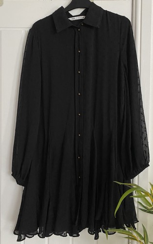 Zara gold button front - gold,
