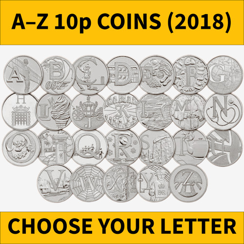 10p alphabet pence 2018 - 10p,