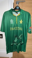 Pakistan Cricket Shirt Mohammad Amir 2016 World Cup Large Size £20