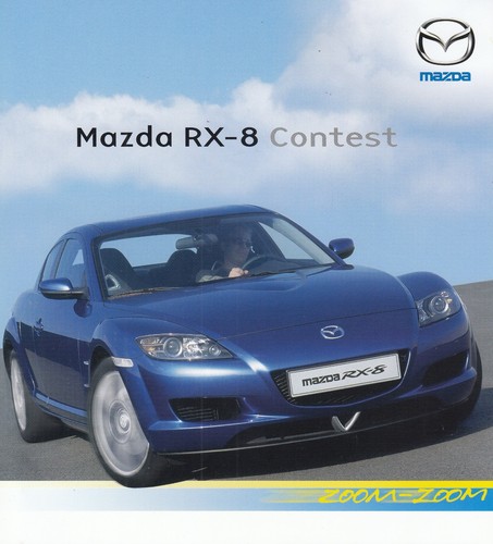 Mazda mx8 contest special - rx-8,