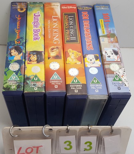 Disney vhs videos bundle - disney, of