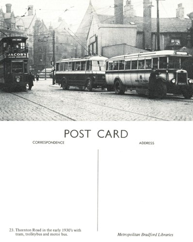Vintage postcard thornton - vintage,