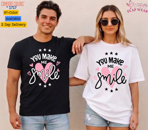 Unisex you make smile - make,