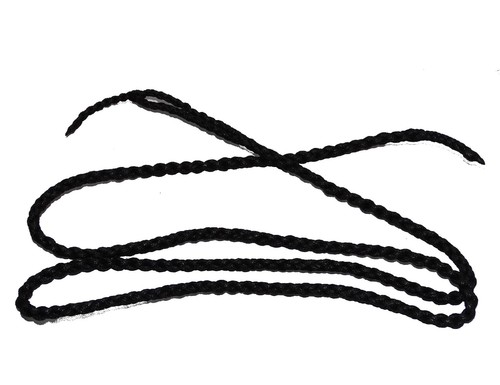 Braided falconry loop leash - braided,
