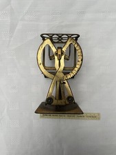 Vintage Bilateral brass letter