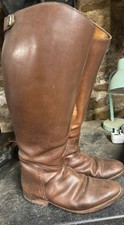 Cavallo  Brown Riding Leather Boots Size Uk 7