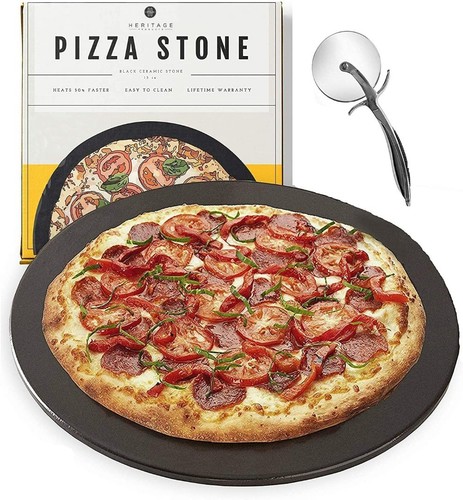 Pizza stone set non stick - stone,