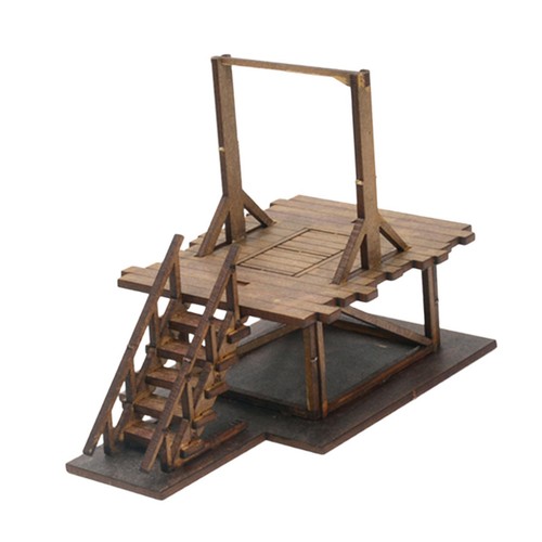 Gallows building model - 1/72,