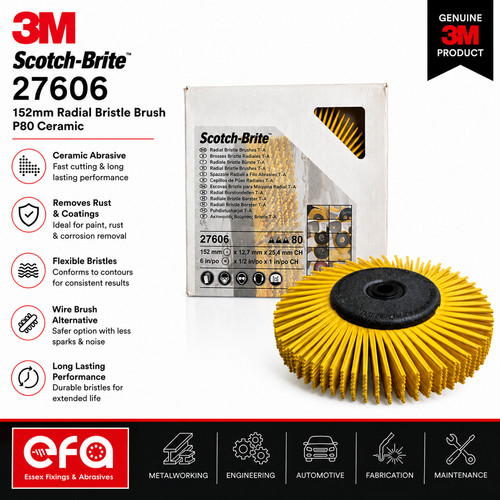 Scotch brite zb - 3m, radial