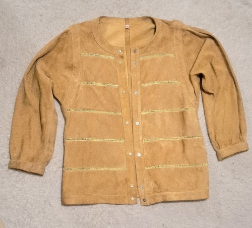 Hatohasi genuine suede jacket - suede,