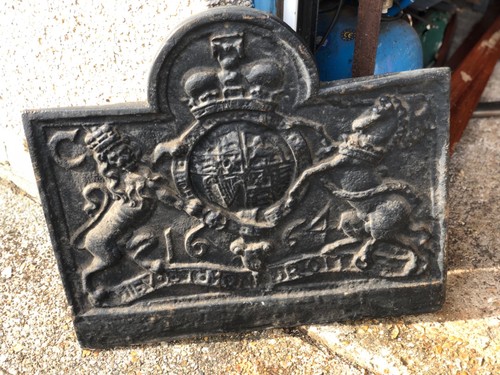 Beautiful fire backing - , plate