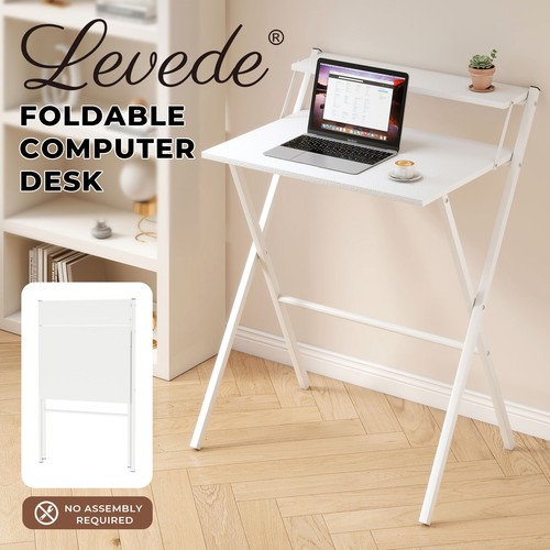Levede foldable computer desk - levede,
