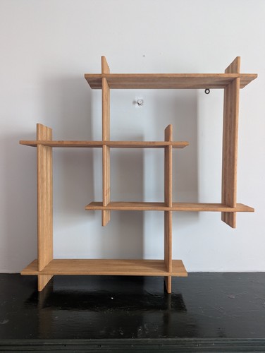 Vintage wooden connected