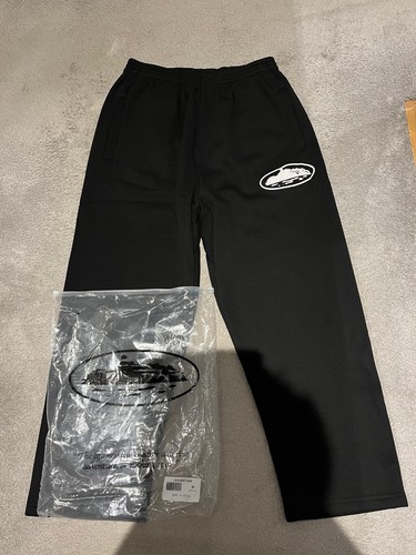 Corteiz black joggers size - corteiz,