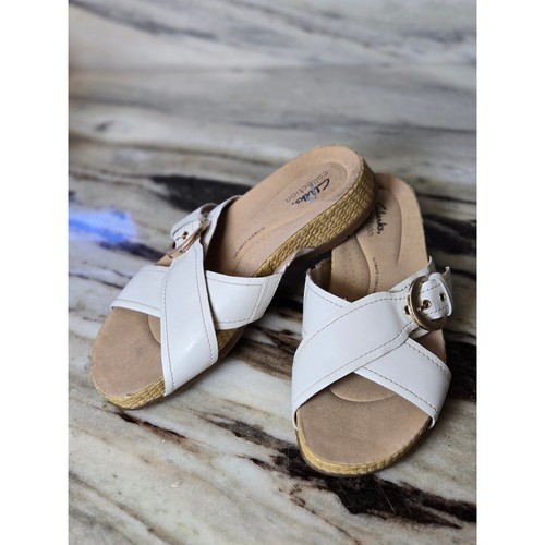 Clarks collection womens white - collection,