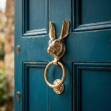 Classical Solid Brass Rabbit