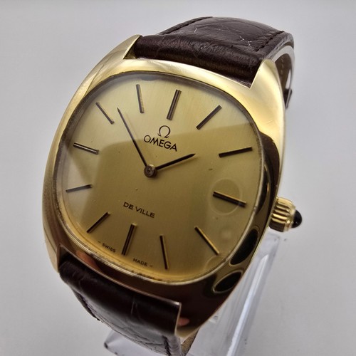 Omega ville mens watch gold - mens,