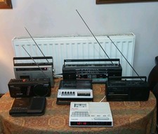 x7 Cassette & Radio Cassette Players Sony, Hitachi Etc