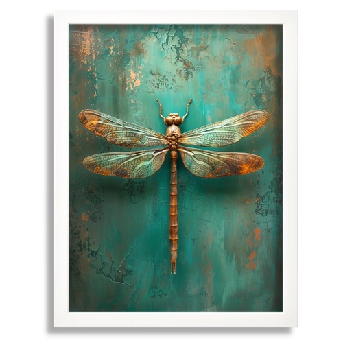 Dainty dragonfly wall art - dragonfly,
