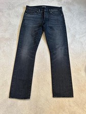 Tom Ford Men’s Black Washed “Salvage” Slim Fit Jeans Size 32  New Without Tag